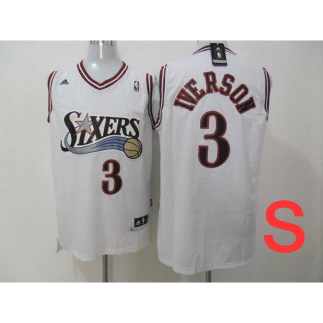 allen iverson sixers jersey