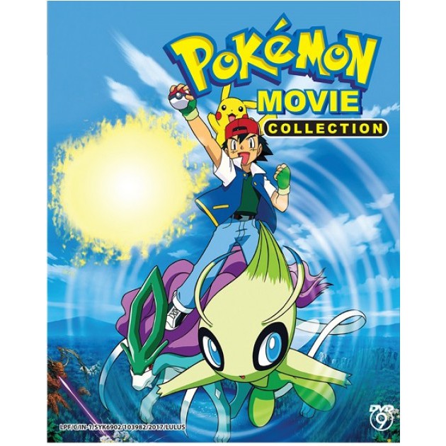 Japanese Anime Dvd Pokemon Movie Collection 19 In 1 Shopee Malaysia