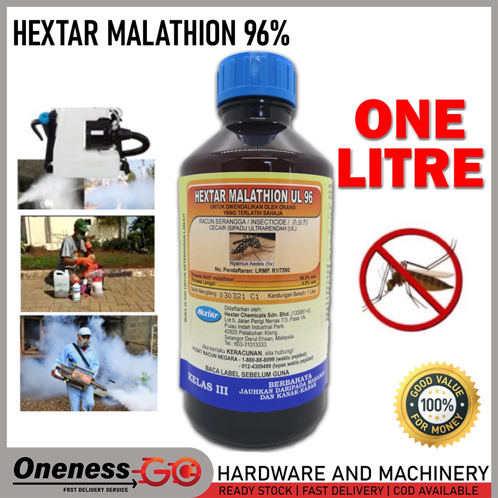 Malathion 96 Insecticide (Mosquito, Bed Bug, Flea, Kutu, Tick Killer