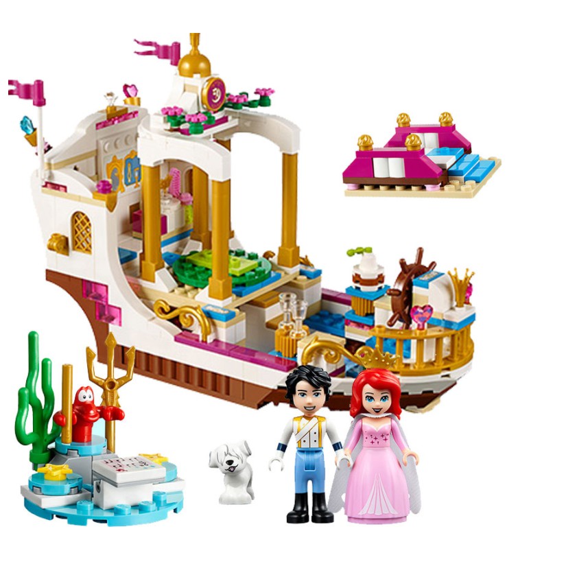 ariel celebration boat lego