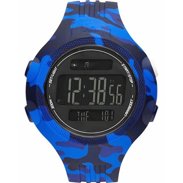 Men's Adidas Performance Questra Blue Camo Silicone Chronograph Watch  ADP3224 | Shopee Malaysia