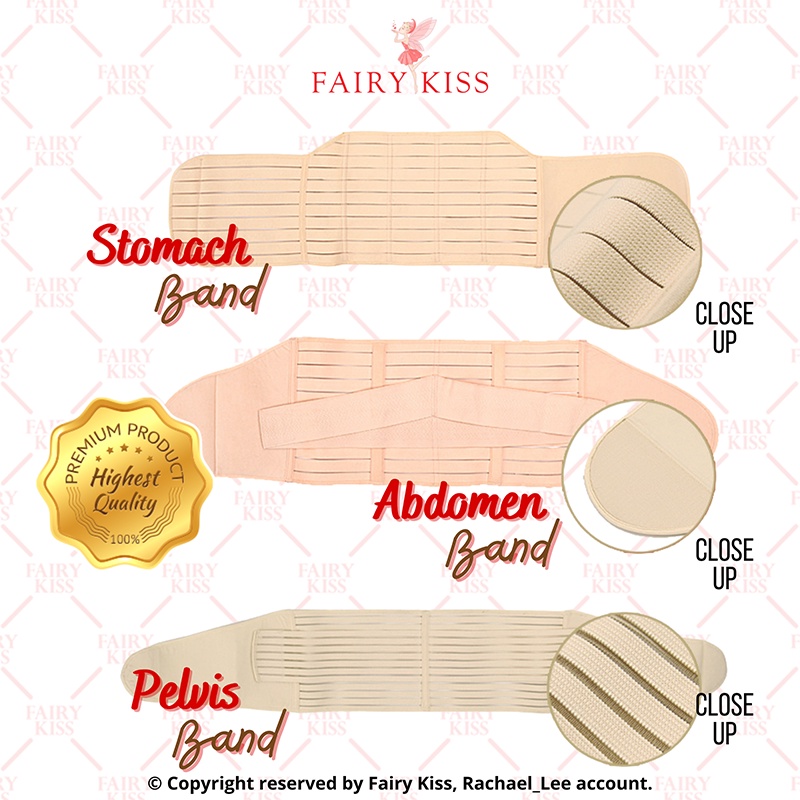 3 in 1 Postpartum Belly Support Recovery Wrap Postpartum Belly Band