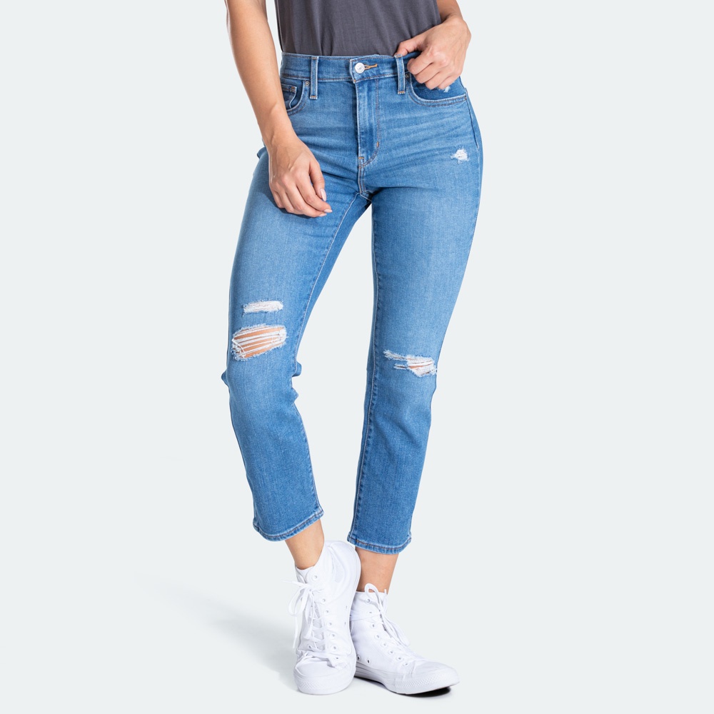 Levi's Women's 724 High-Rise Straight Crop Jeans 58825-0056 | Shopee  Malaysia