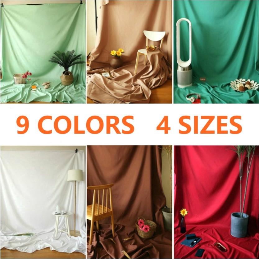 Non-woven Solid Color Backdrop 3M X 2M / 3M X 4M Pure White Photography  Studio Background Screen | Shopee Malaysia