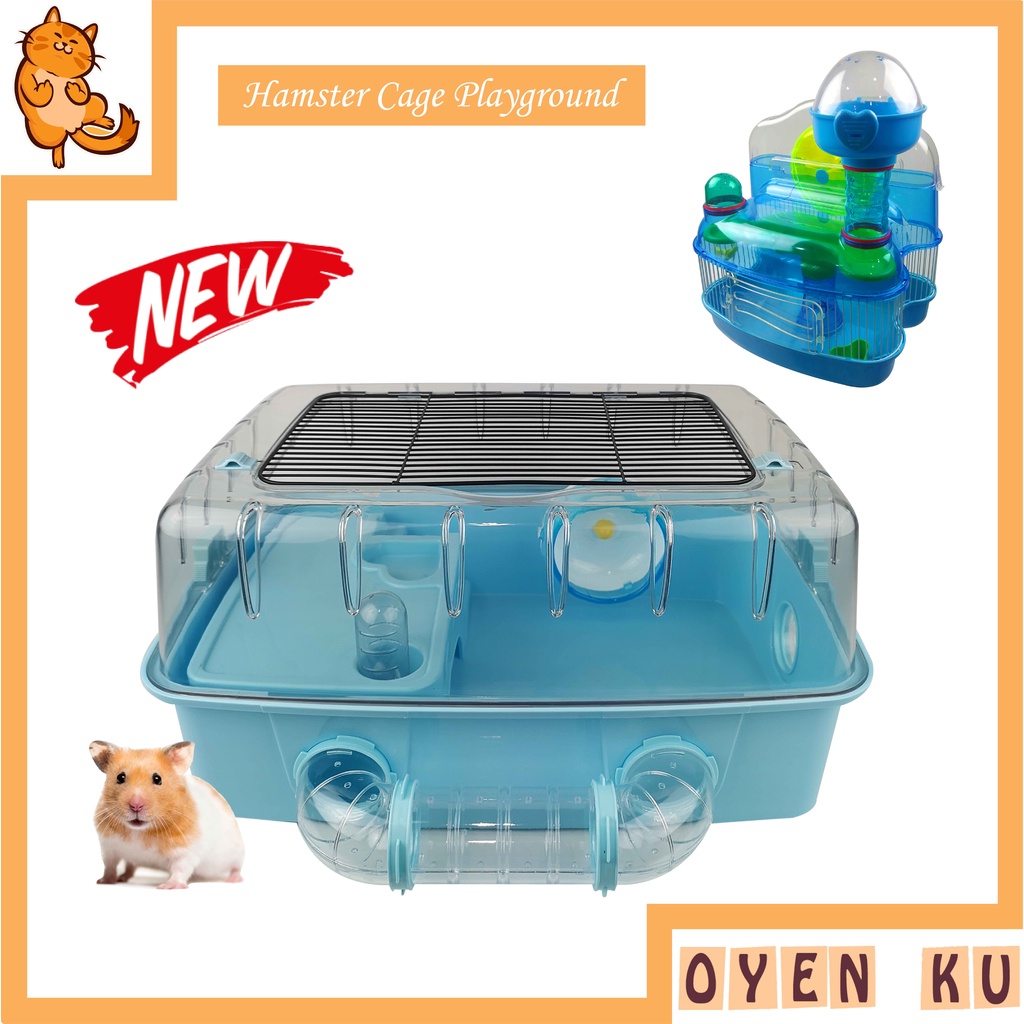 Average Open Peek Technology Transparent Hamster Cage photo