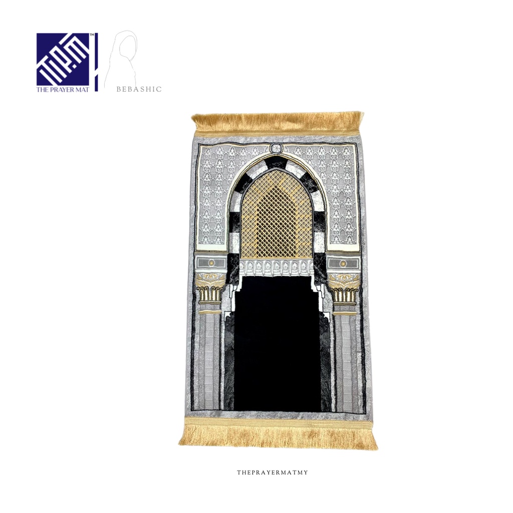 The Prayer Mat Sejadah Madinah Mekah Al Haram Mosque Building TPM122