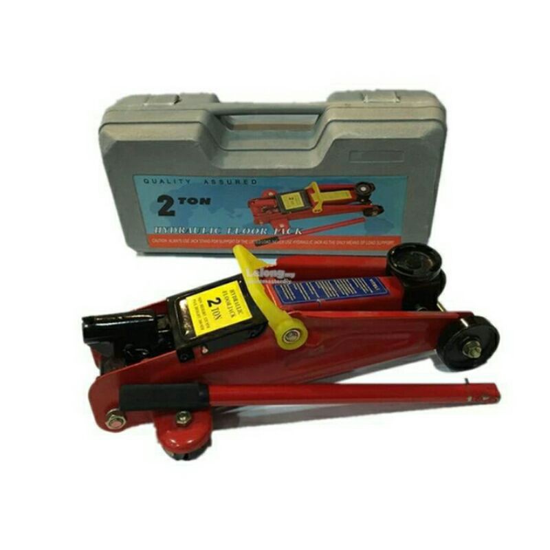 2 Ton Hydraulic Portable Floor Jack With Box (For Car) Shopee Malaysia