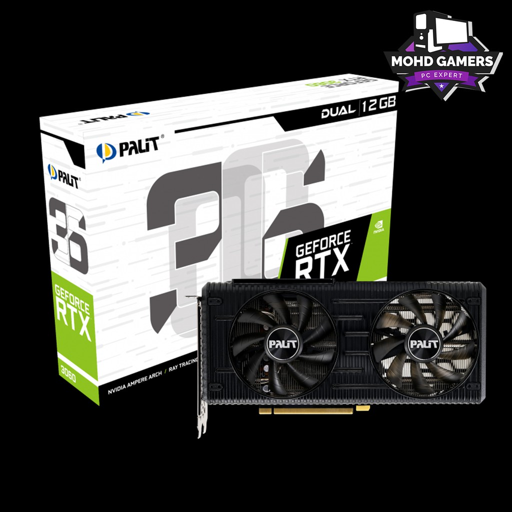 PALIT GeForce RTX 3060 Dual 12GB Graphic Card | Shopee Malaysia