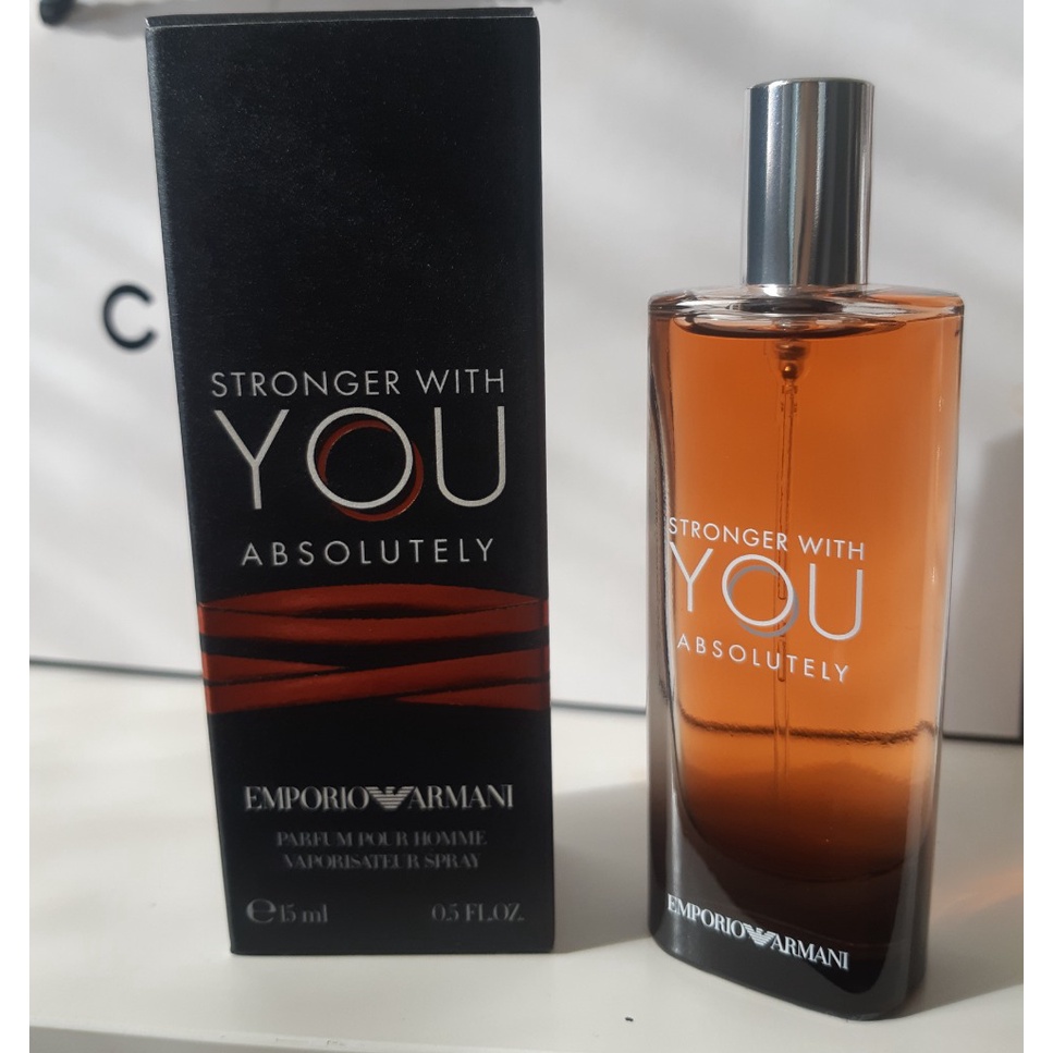 ORIGINAL Emporio Armani Stronger With You Absolutely 15ml Parfum Travel  Spray Perfume | Shopee Malaysia