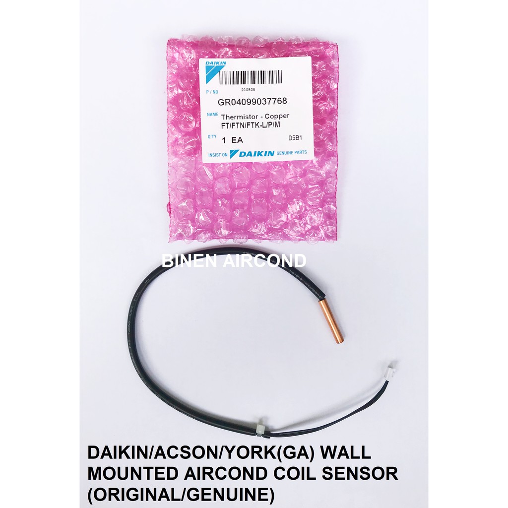 Daikin Acson York Original Wall Mounted Coil Sensor Copper Sensor My