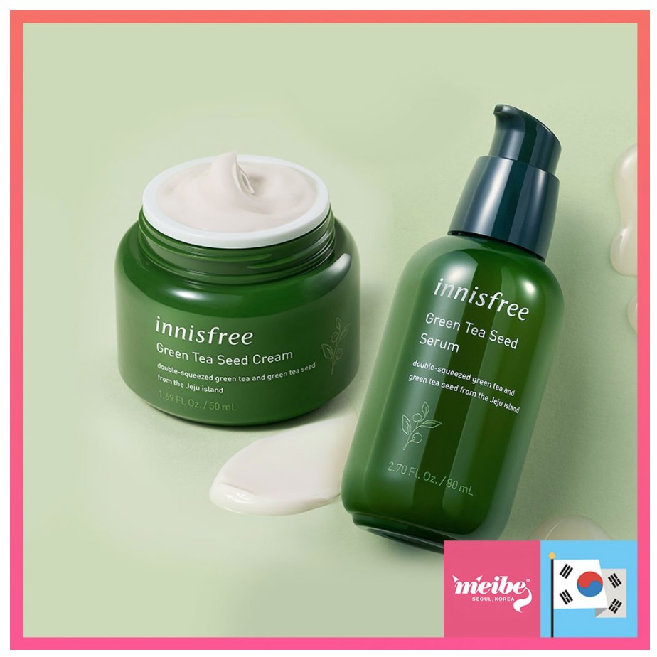 [Korean Cosmetic] Innisfree 2021 New Version!! Green Tea Seed Serum