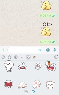Whatsapp stickers not available in your region