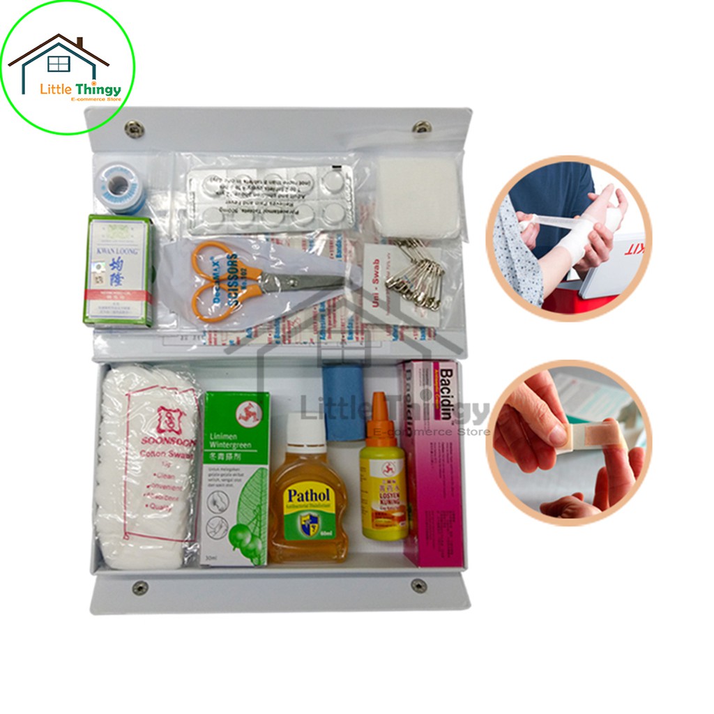 what is in a basic first aid kit