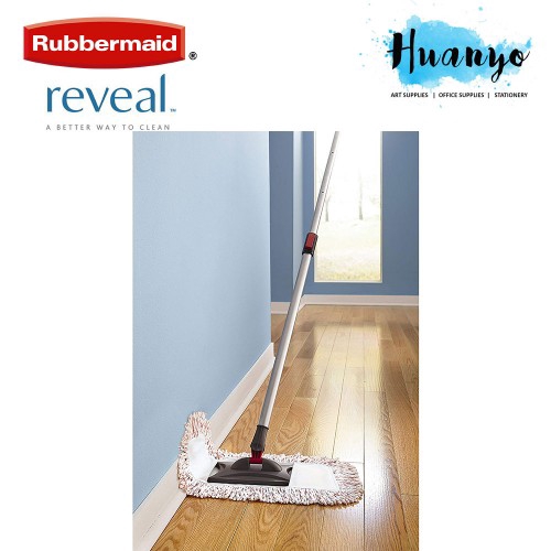Rubbermaid Flexible Microfiber Dry Mop And Sweeper Shopee Malaysia