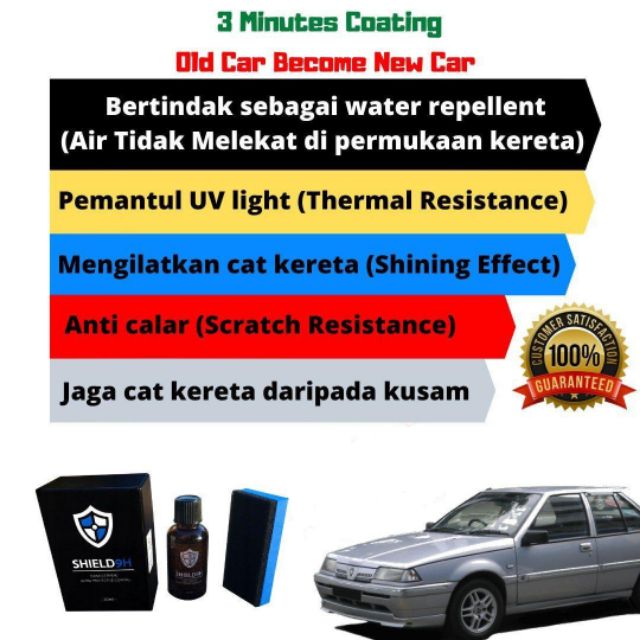 Harga Murah Pengilap Kereta Coating Polish Wax Shopee Malaysia