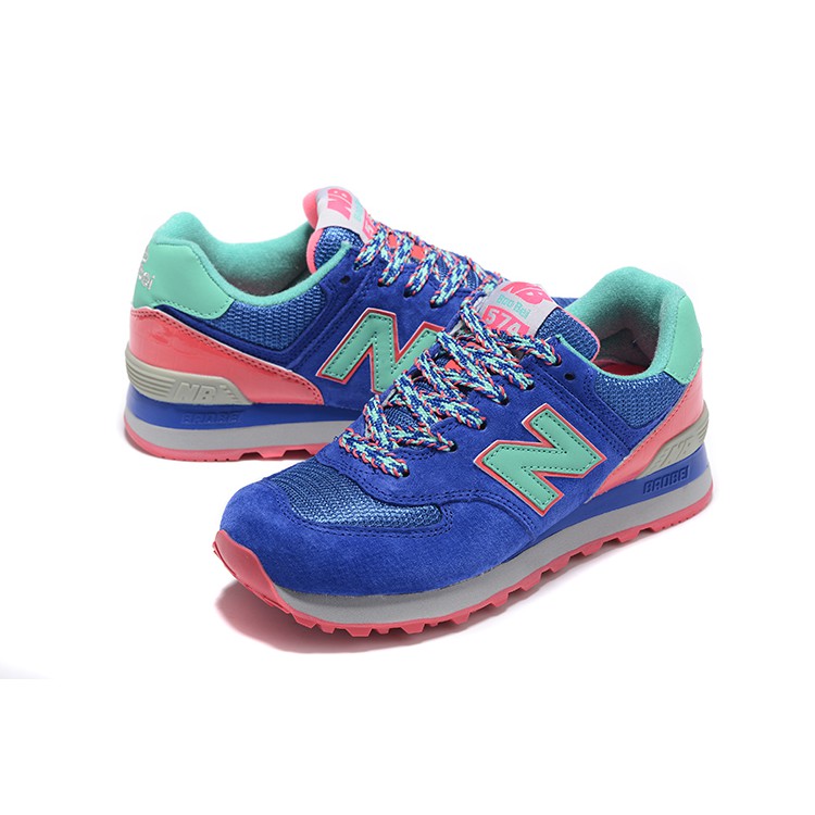 new balance women's 574 blue candy