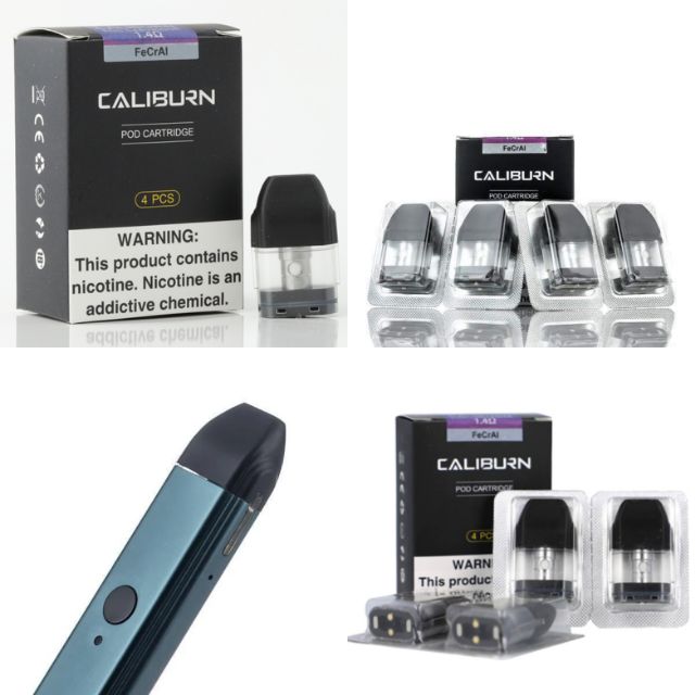 100 Original Uwell Caliburn Pod System Cartridge X 4 Cartidge Occ Vape Pod Salt Shopee Malaysia