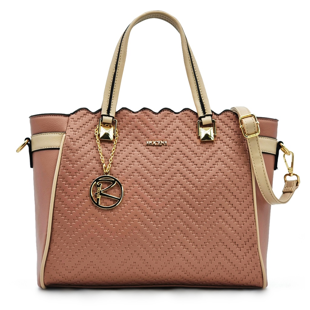 RUCINI Wendie Top Handle Satchel Handbag RHT-HB1073 | Shopee Malaysia