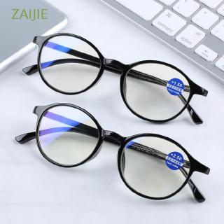 ZAIJIE Classic TR90 Round Frame Readers Glasses Antifatigue Reading Glasses