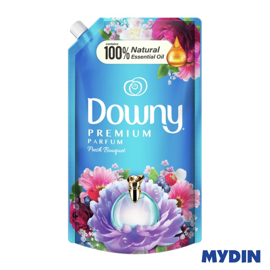 Downy Premium Parfum Fresh Bouquet Concentrate Fabric Softener (1.35L)
