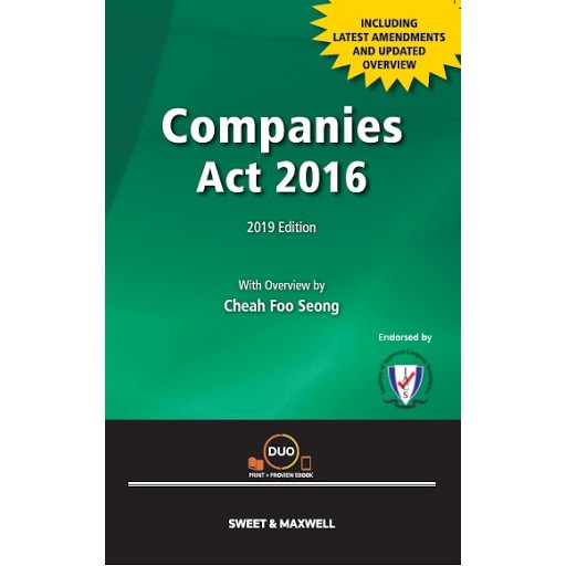 Companies Act 2016 Sweet Maxwell Shopee Malaysia