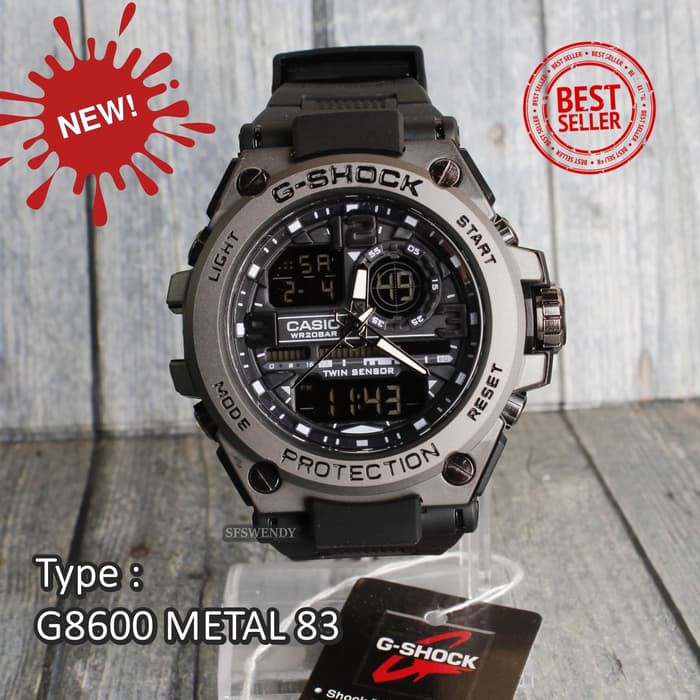 g shock g8600 metal