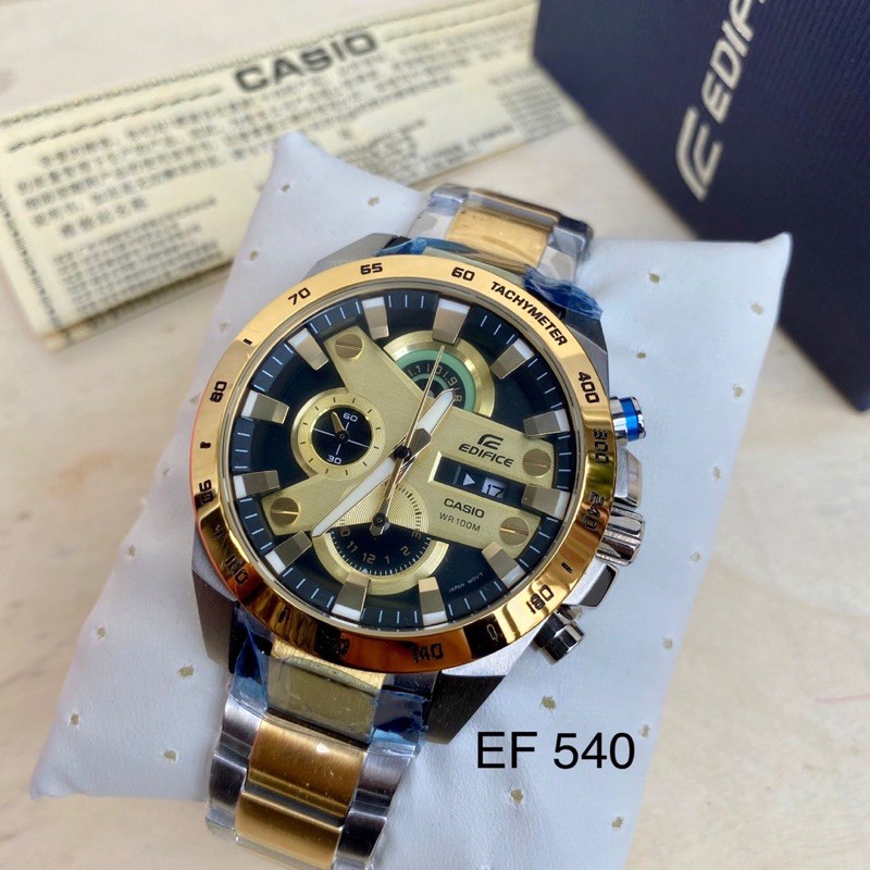 casio edifice efr 540 gold