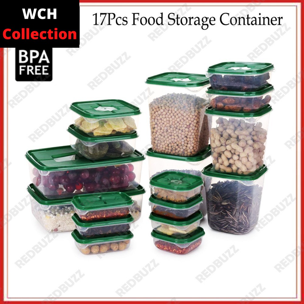 17pcs IKEA BPA Free Microwavesafe Multipurpose Food Container / Lunch