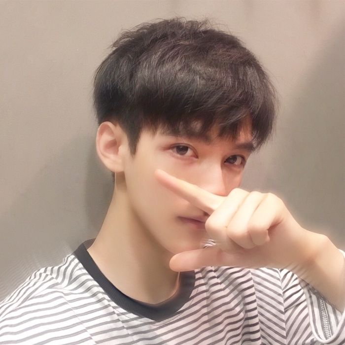 Rambut Palsu Lelaki Rambut Pendek Versi Korea Lelaki Kacak Palsu 