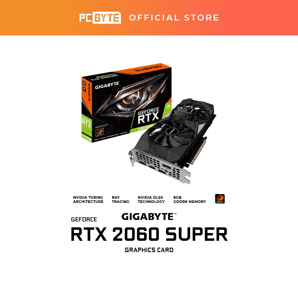 Gigabyte Nvidia Geforce Rtx 2060 Super Windforce 8gb Gddr6 Graphic Card Shopee Malaysia 1544