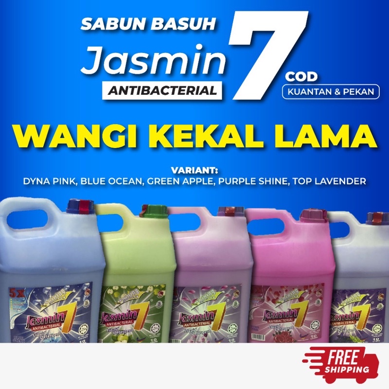 Ready Stock Sabun Basuh Jasmin 7 Wangi Tahan Lama Shopee Malaysia