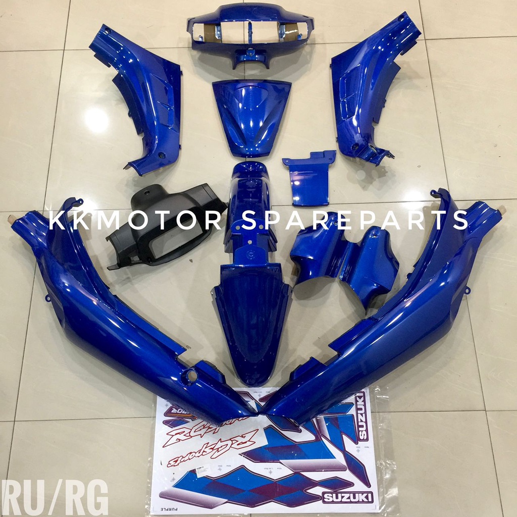 SUZUKI RG-SPORT RGS RU110 COVER SET *FREE STICKER RANDOM | Shopee Malaysia