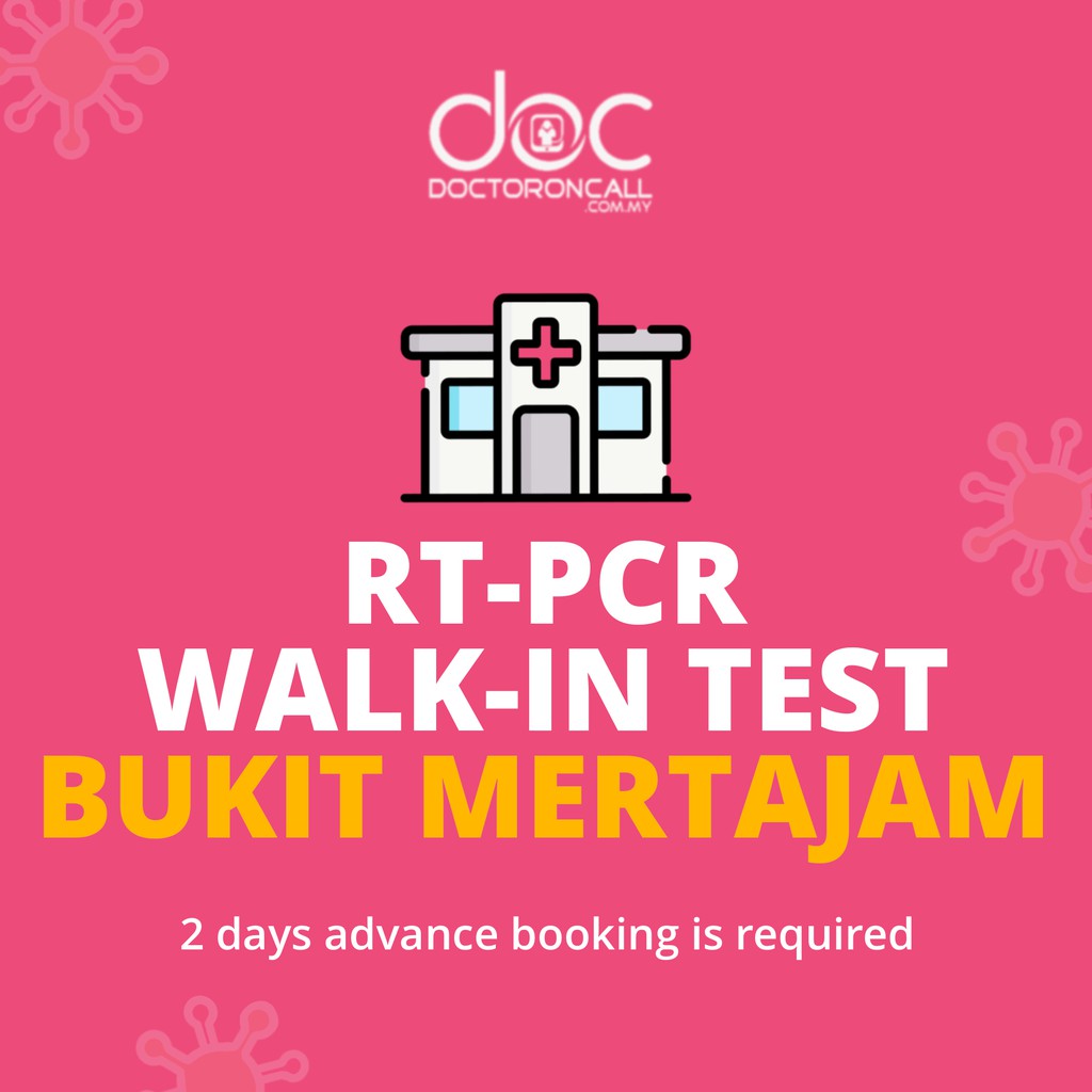 Pcr test bukit mertajam