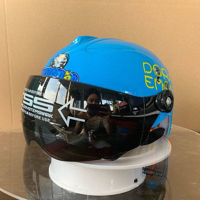 shoei﹠basikal﹠helmet﹠ Anak lelaki dan perempuan kanak-kanak 