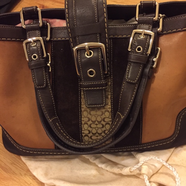 coach hampton tote