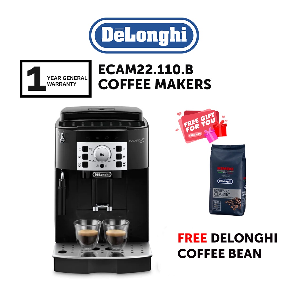 Delonghi Coffee Machine Magnifica S Automatic ECAM22.110.B / ECAM22110B ...