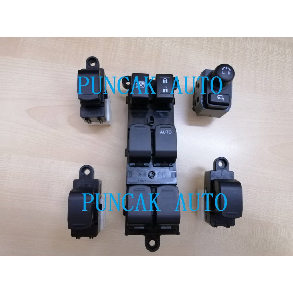 PROTON ERTIGA POWER WINDOW MAIN SWITCH AND SUB SWITCH SET Shopee Malaysia