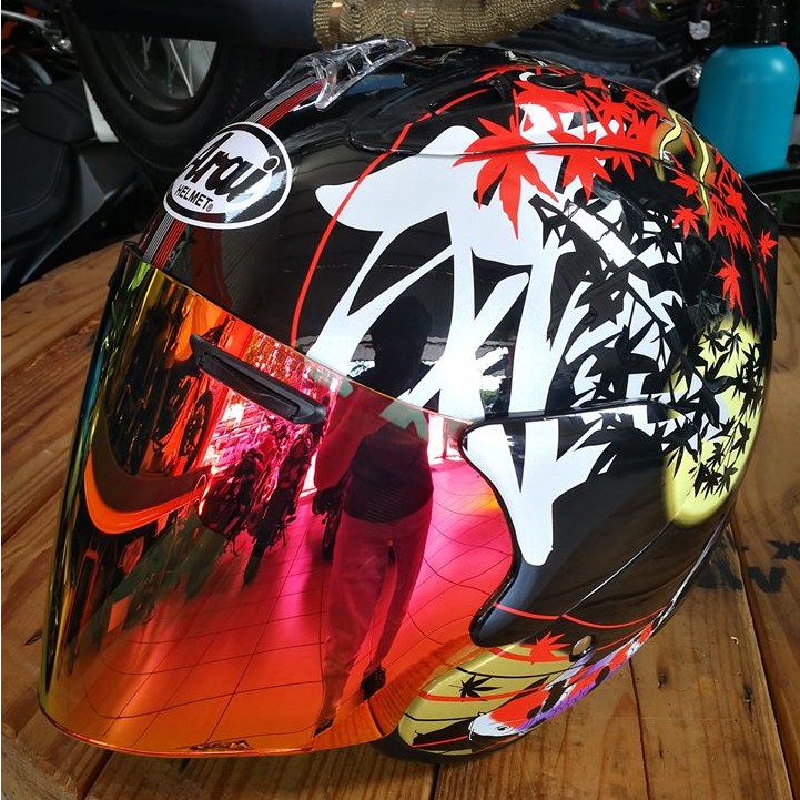Arai Tsr Oriental 2 Vz Ram Koi Dragon Japan Bamboo Ready Stock Penang Y15zr Rs150 Lc135 R15 Lagenda Honda Yamaha Shopee Malaysia