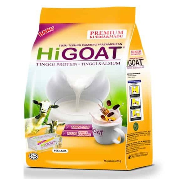 HI GOAT Susu Kambing Kurma Madu 15s HIGOAT 100% ORI HQ ...