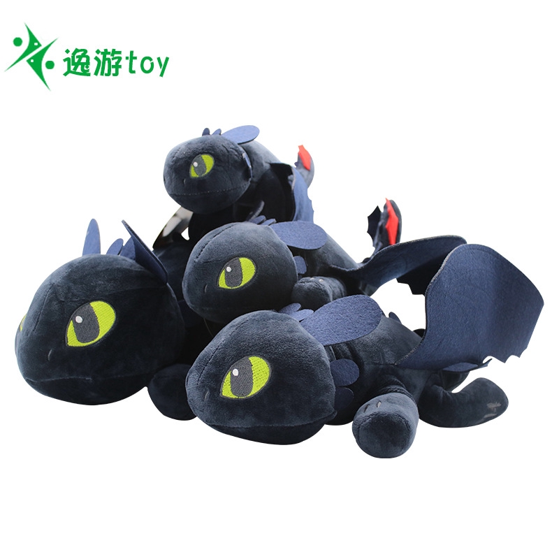 toothless plush pillow