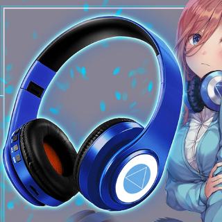 Boeroy Miku Nakano Headphone Sanken Cosplay Wireless Headphone Sd Card 