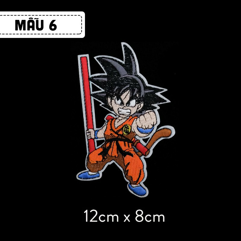 Nếu bạn là một fan cuồng nhiệt của Dragon Ball, hãy thử xem các sticker hoặc patch trang trí cho áo thun với hình ảnh các nhân vật trong Dragon Ball, bao gồm cả Songoku. Chúng sẽ khiến bạn trở nên cuốn hút và cá tính hơn.