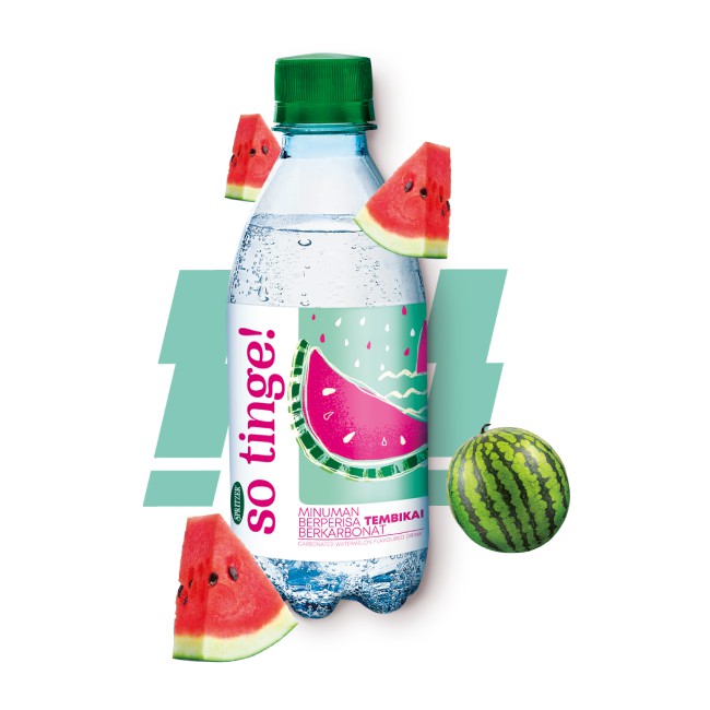 [Free DELIVERY - WM ] SPRITZER  SO-TINGE   (POP) CARBONATED MINERAL WATER MINI BOTTLE (1 CTN = 24 x 325ML)