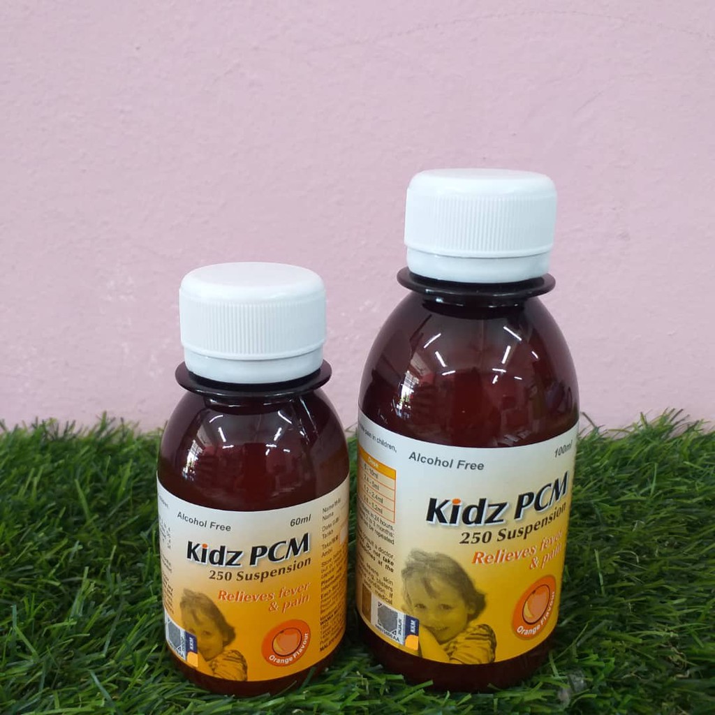 Kidz Pcm 250 Suspension Orange Flavour 100ml 60ml Shopee Malaysia