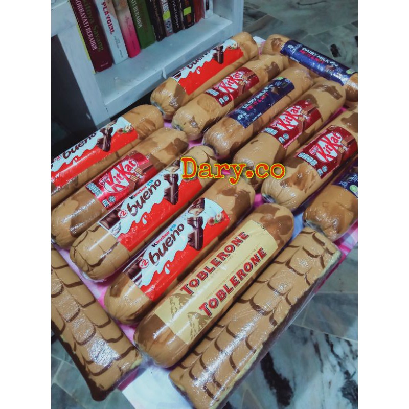 ( Baking Upon Order ) Kek Swissroll Coklat / Kek Tapak Kuda Viral Versi Saiz 10 inci
