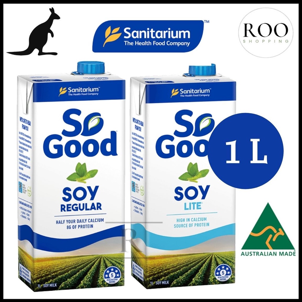 Sanitarium So Good Soy Milk Regular Australia 1L Shopee Malaysia
