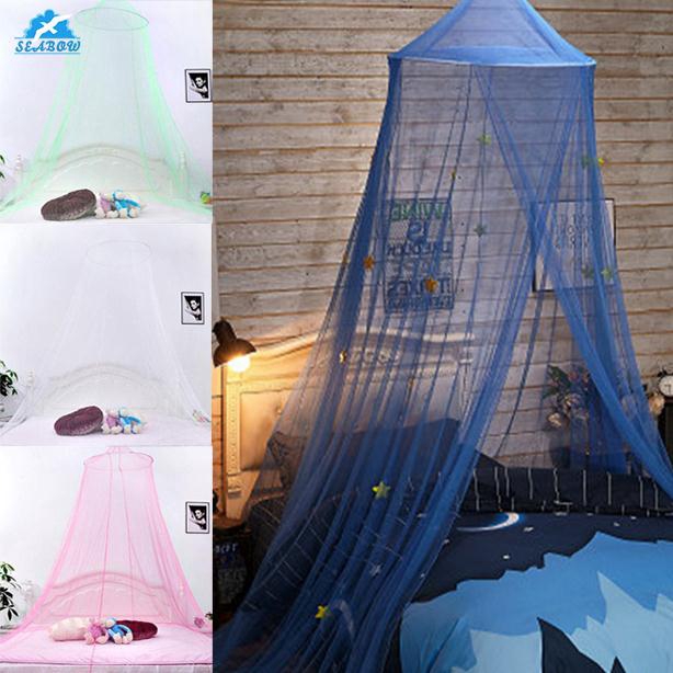 Dome Net Anti Mosquitos Hanging Bed Canopy Netting Bedroom Valance