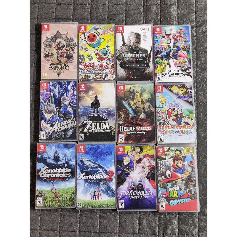 Nintendo Switch Used Games Shopee Malaysia