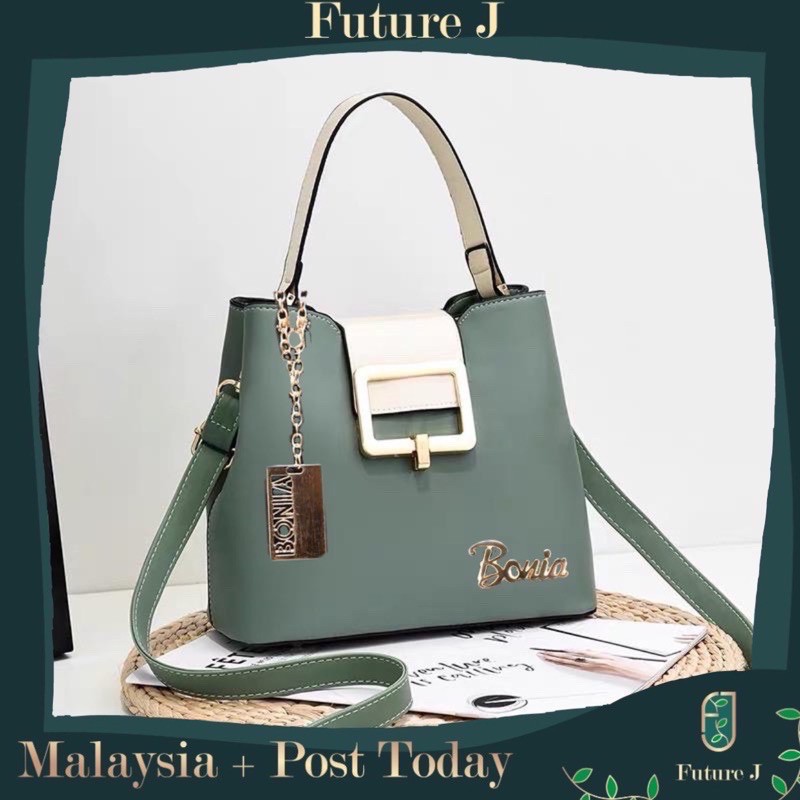 Ready Stock Futurej Bn Woman Handbag Beg Tangan Bag Tote Pu Leather Shoulder Bag Handbag Bags Wanita Ladies Handbag Shopee Malaysia