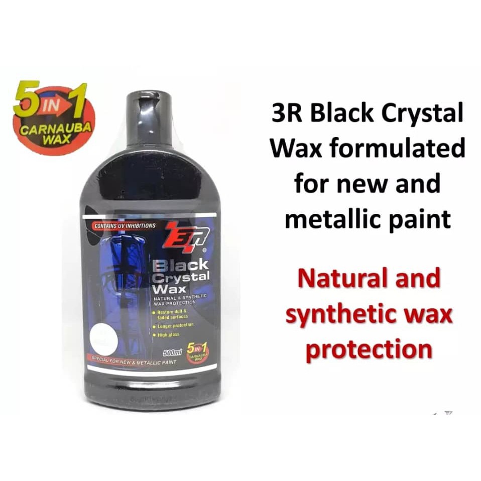 3R 5IN1 BLACK CRYSTAL WAX 500ml Shopee Malaysia